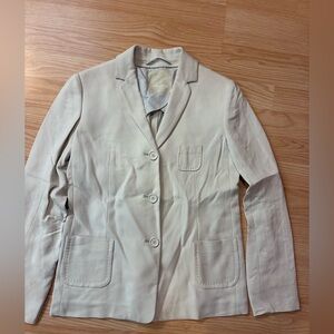 Max Mara cream blazer